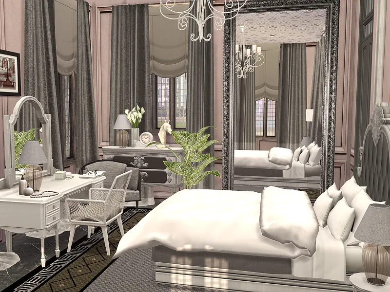 Sims 4 Noblesse Bedroom