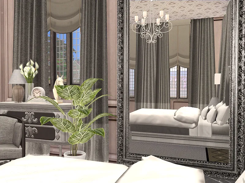 Sims 4 Noblesse Bedroom (picture 3)