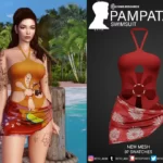 Sims 4 Pampatar Swimsuit