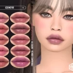 Sims 4 Phoenix Lipstick N516