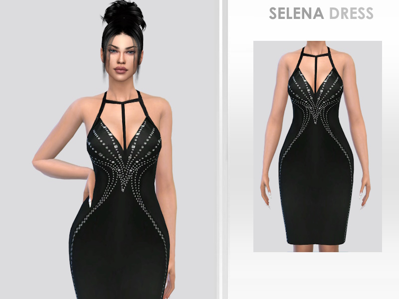 Sims 4 Selena Dress