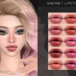 Sims 4 Sherbet Lipstick