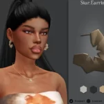 Sims 4 Star Earrings