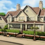 Sims 4 Suburban Family House