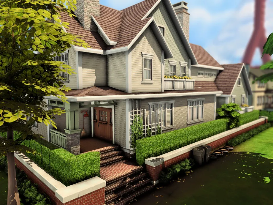 Sims 4 Suburban Family House (picture 4)