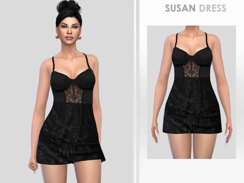 Sims 4 Susan Dress