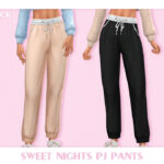 Sims 4 Sweet Nights PJ Pants