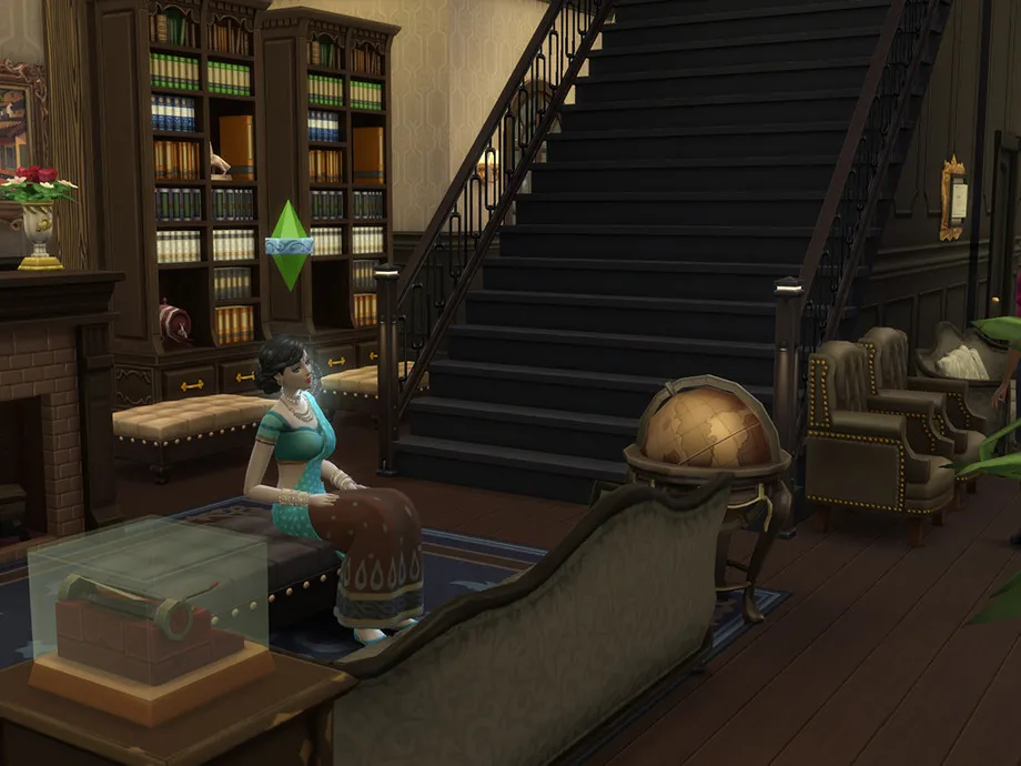 Sims 4 Temple of Science Library (picture 4)