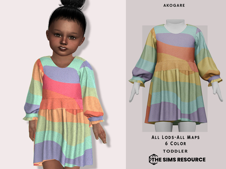 Sims 4 T-Linda Dress