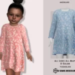 Sims 4 T-Myra Dress Sims 4 T-Myra Dress