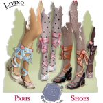 Туфли PARIS SHOES Sims 4