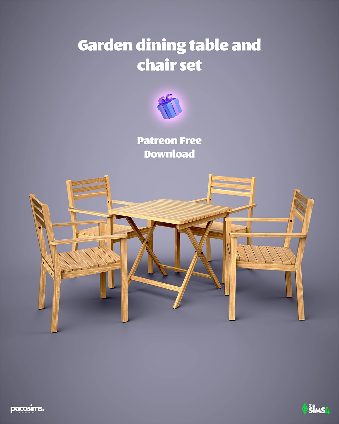 Комплект Мебели Для Веранды Garden Chair & Table