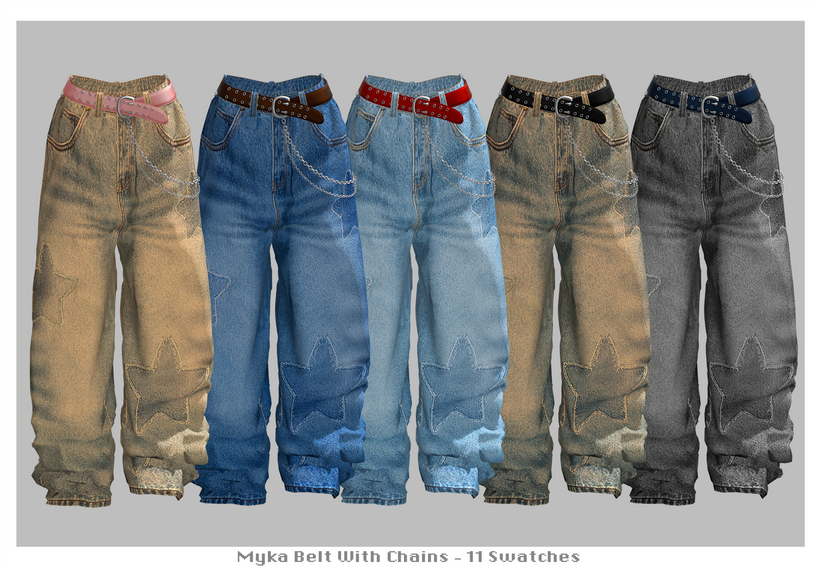 Комплект одежды Boomer Mini Set Sims 4