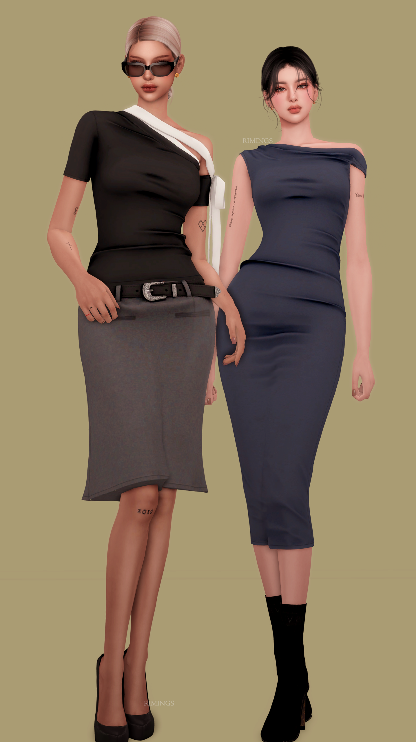 Cет "PURE SESIRE" Sims 4