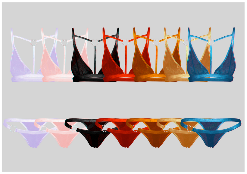 Мини-сет для сна Mini SleepWear Set Sims 4