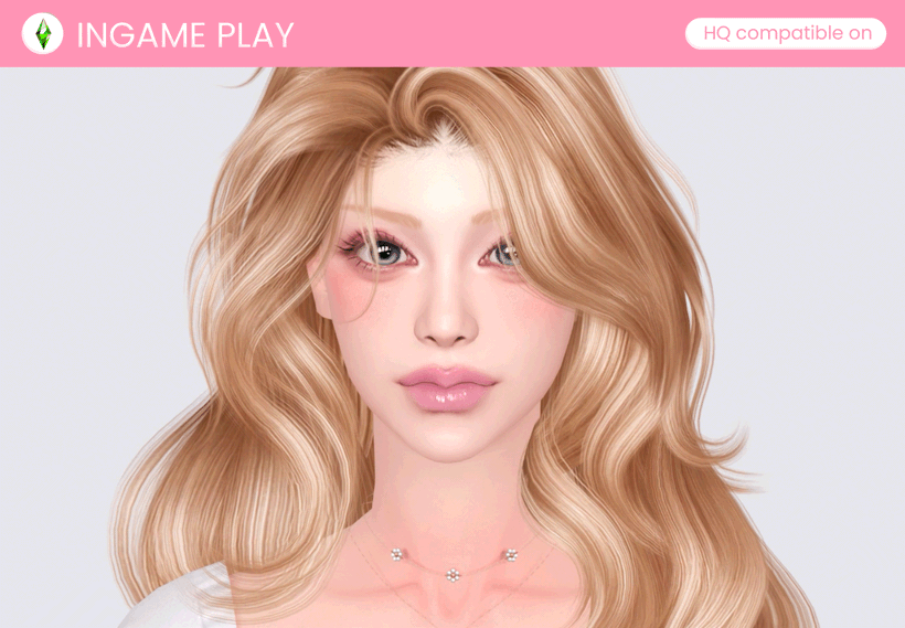 Блеск для губ Lips_N50 Sims 4