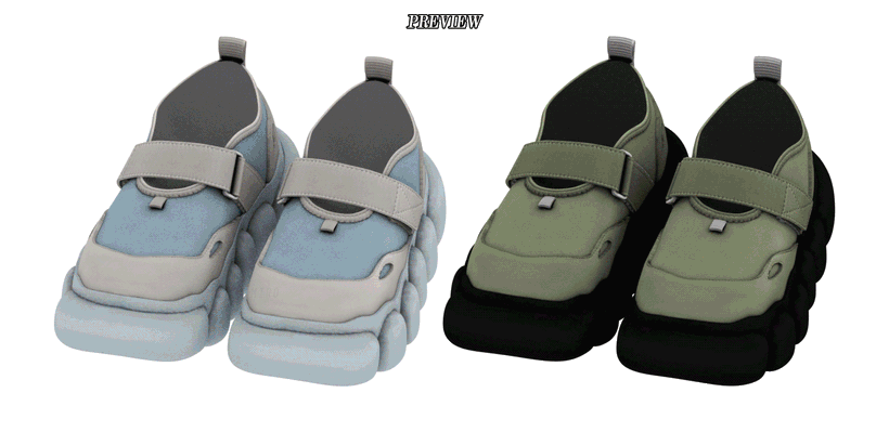 Обувь Grounds Jewelry Maryjane Sims 4