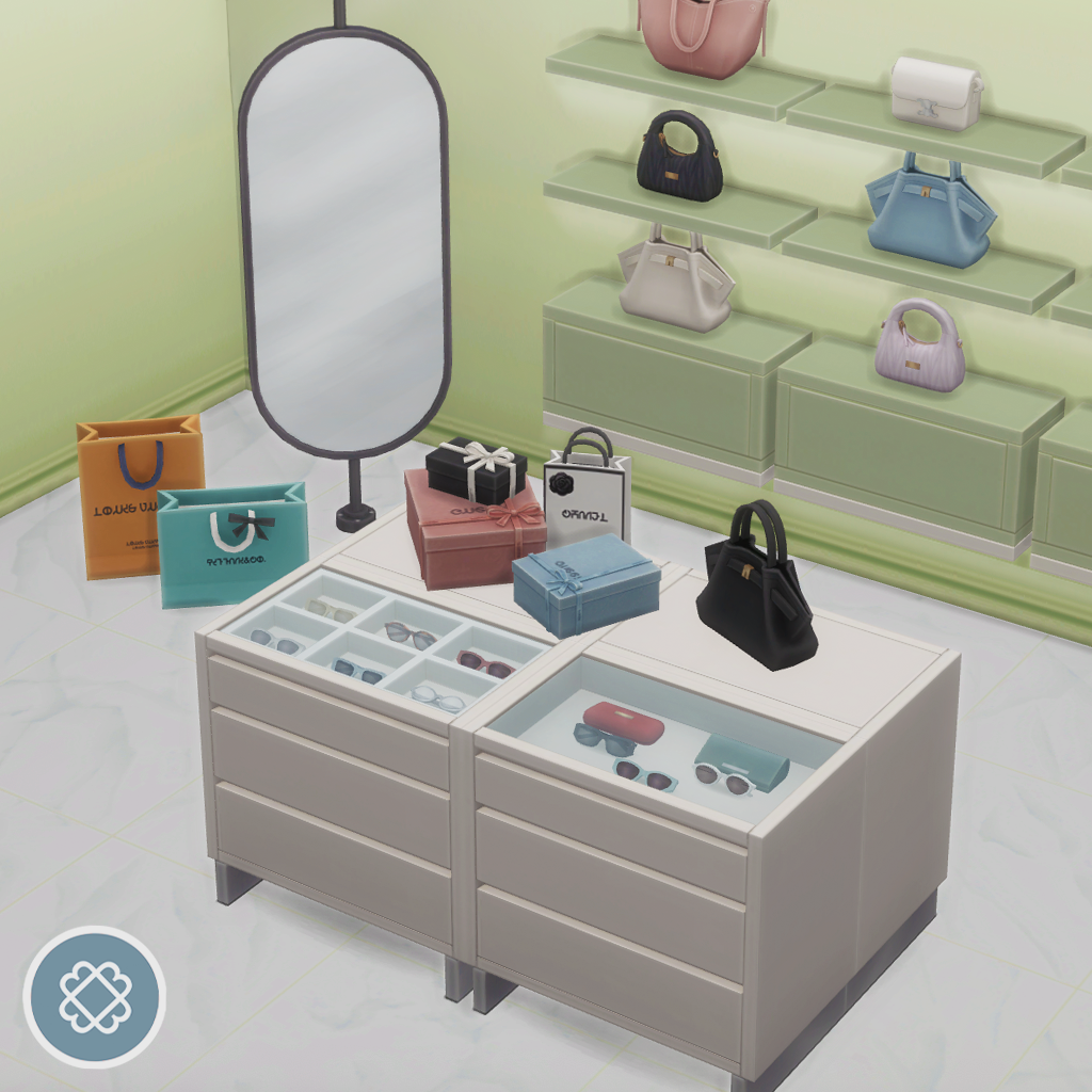 Сет для бутика Fusion - Part 5 EA Sims 4