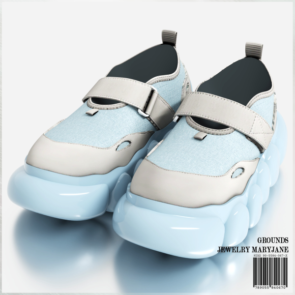 Обувь Grounds Jewelry Maryjane Sims 4