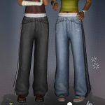 Джинсы TOXIC JEANS Sims 4 Джинсы TOXIC JEANS Sims 4