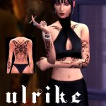 Тату сет ulrike Sims 4