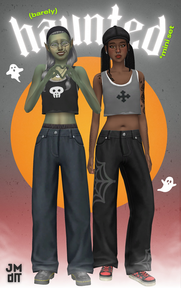 Сет BARELY HAUNTED MINI SET Sims 4