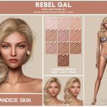 Скинтон Candice Skin Sims 4 Скинтон Candice Skin Sims 4