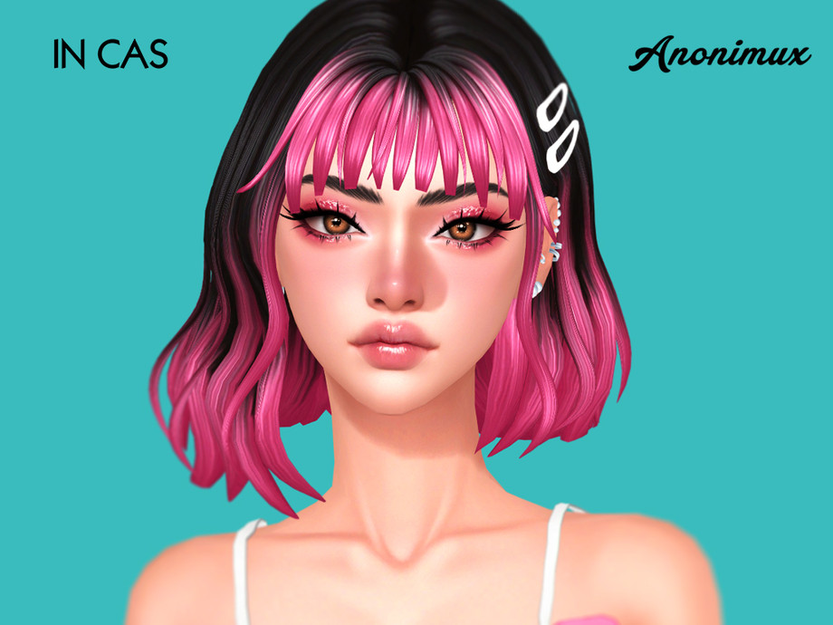 Косметика и линзы Candy Fade Sims 4