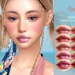 Набор косметики IMF Sunnie Lipstick N.662 & Sunnie Blush N.199 VACATION VIBES Sims 4 Набор косметики IMF Sunnie Lipstick N.662 & Sunnie Blush N.199 VACATION VIBES Sims 4