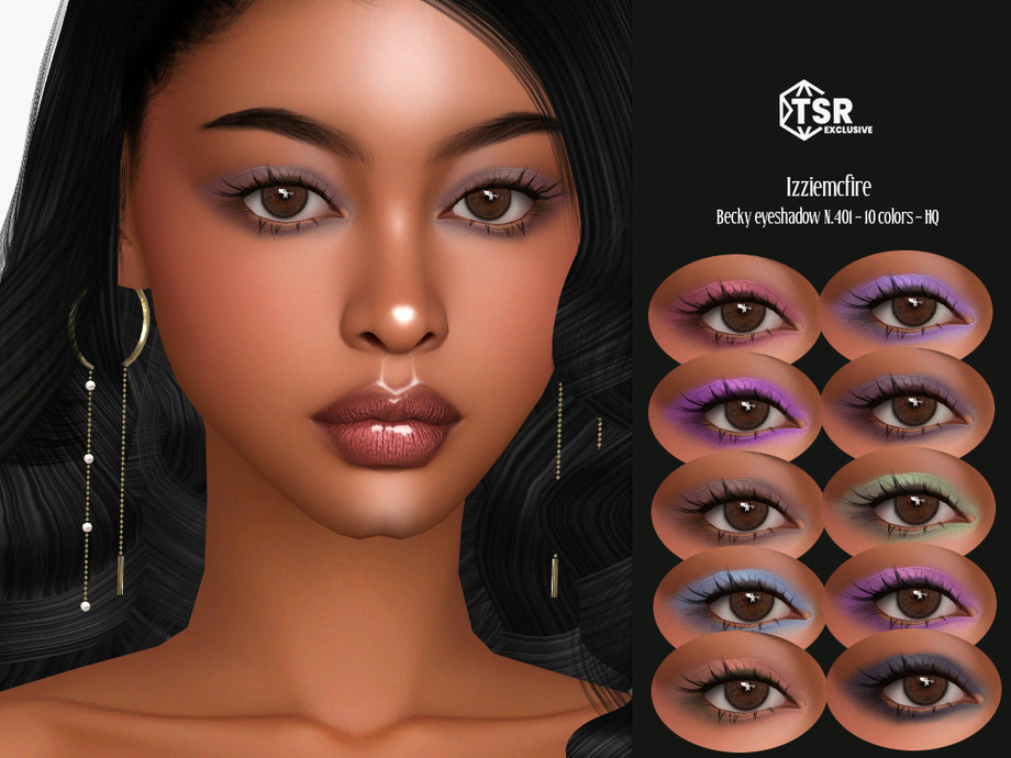 Тени для век IMF Becky Eyeshadow N401 Sims 4