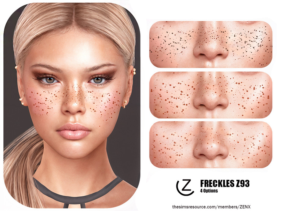 Веснушки Freckles Z92 Sims 4