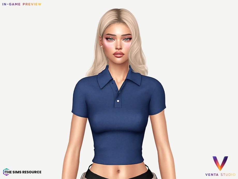 Футболка Dexter Top Sims 4