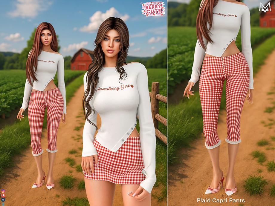 Комплект Strawberry Sims 4