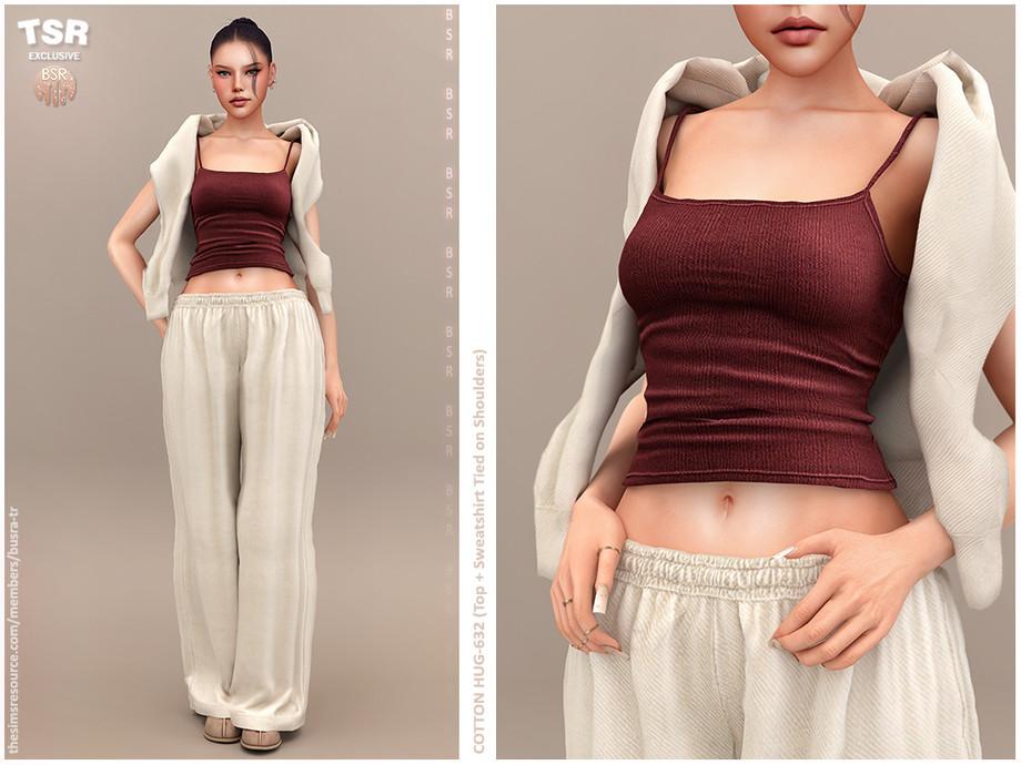 Комплект одежды Cotton Hug Sims 4