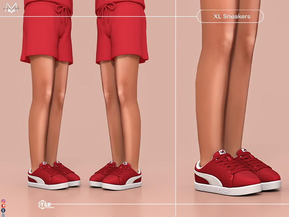 Обувь XL Sneakers S629 632 Sims 4