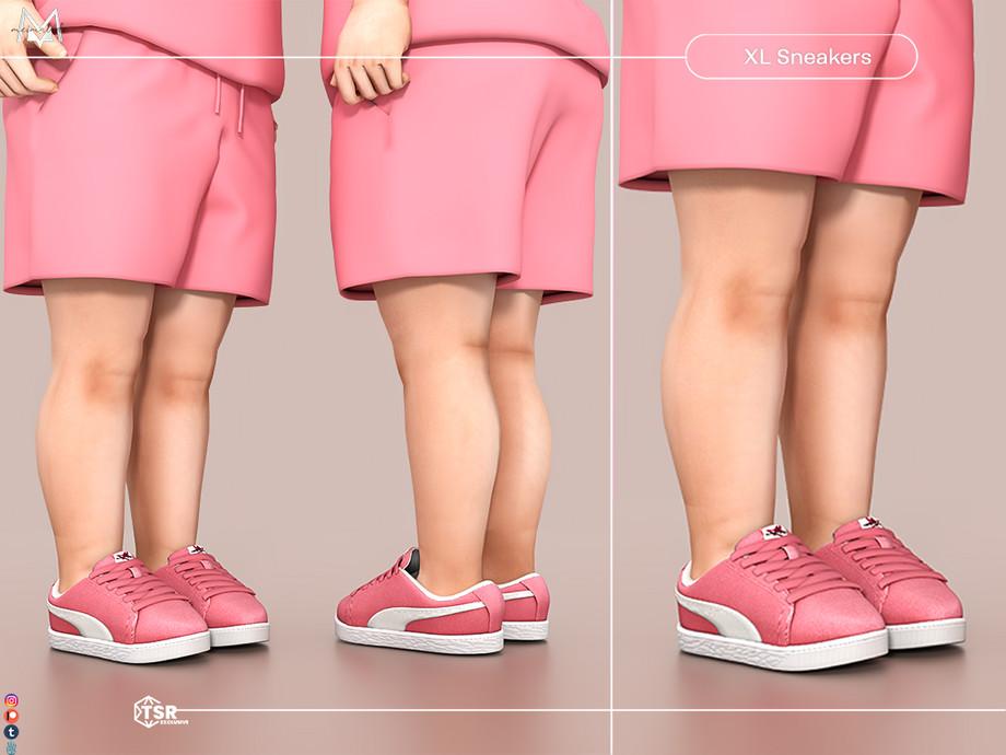Обувь XL Sneakers S629 632 Sims 4