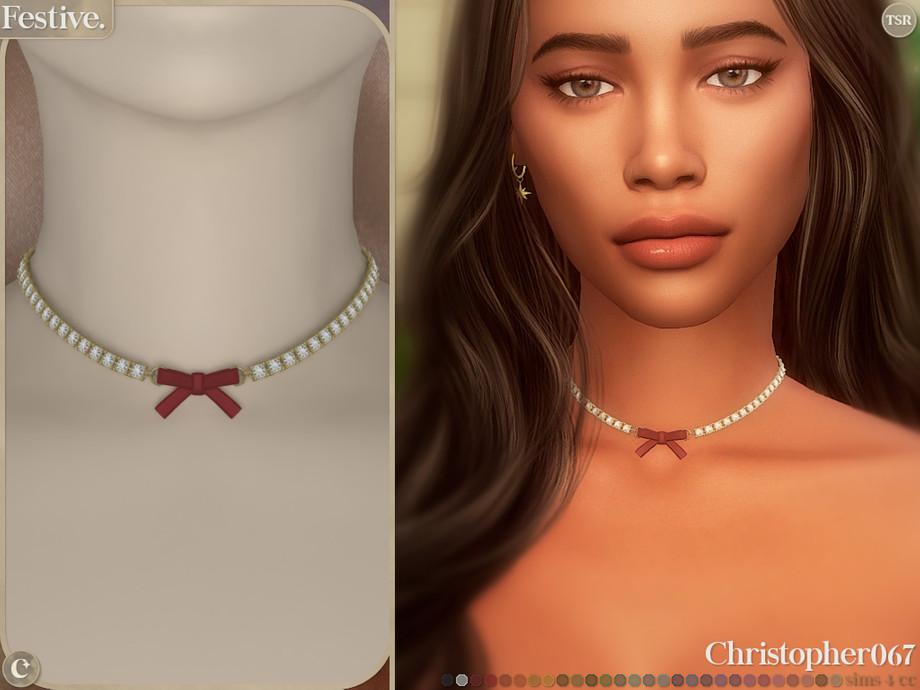 Праздничный комплект аксессуаров Festive Sims 4