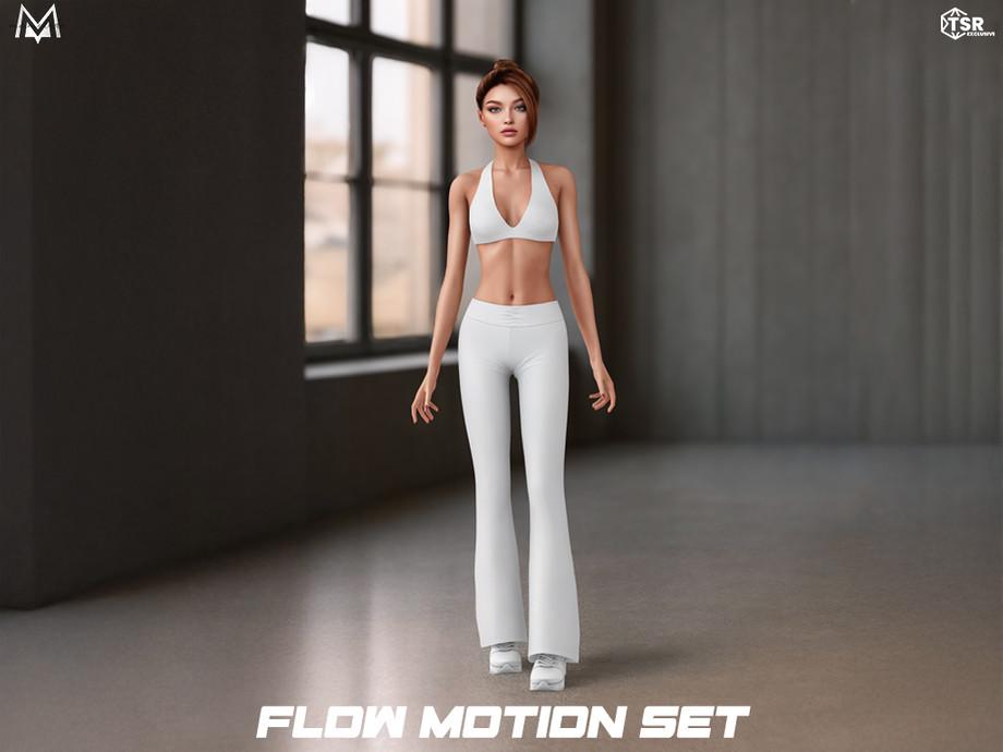 Сет для занятий спортом Flow Motion Clothes Set Sims 4