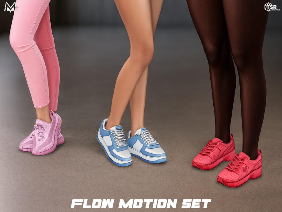 Сет для занятий спортом Flow Motion Clothes Set Sims 4