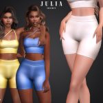 Спортивный комплект JULIA Sims 4 Спортивный комплект JULIA Sims 4