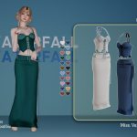 Комплект Wanda Dress Sims 4 Комплект Wanda Dress Sims 4