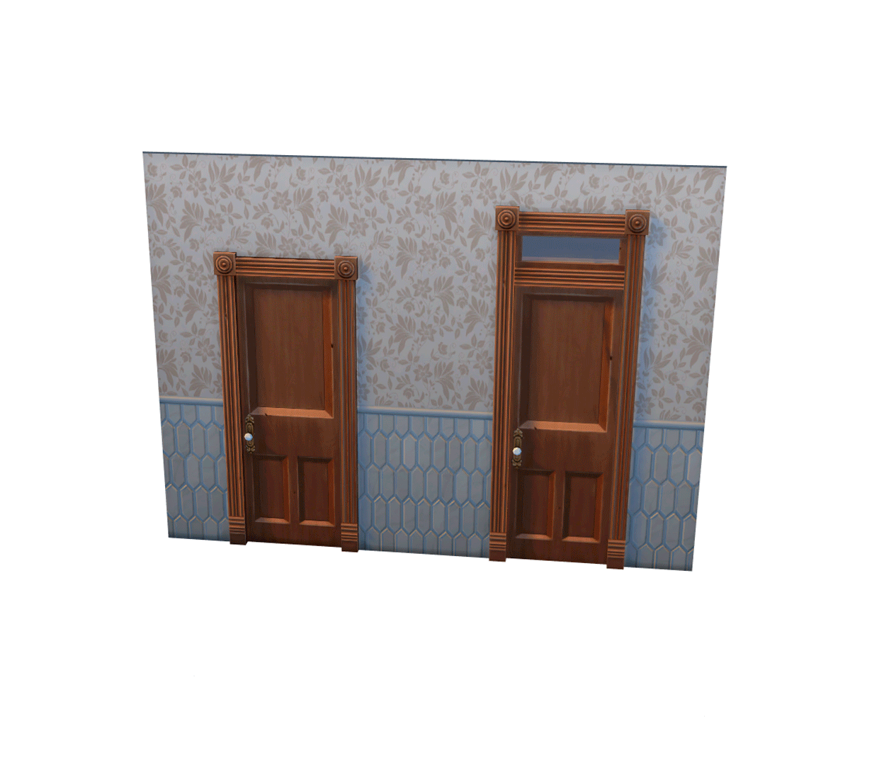 Ванная Cottage Diaries Part I Sims 4