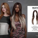Прическа Beats Hairstyle Sims 4 Прическа Beats Hairstyle Sims 4