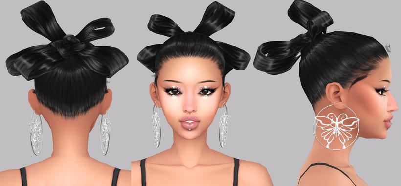 Прическа ROSA Sims 4