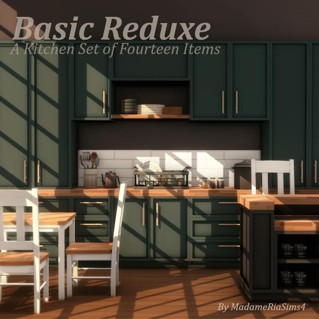Мебель Basic Reduxe Sims 4