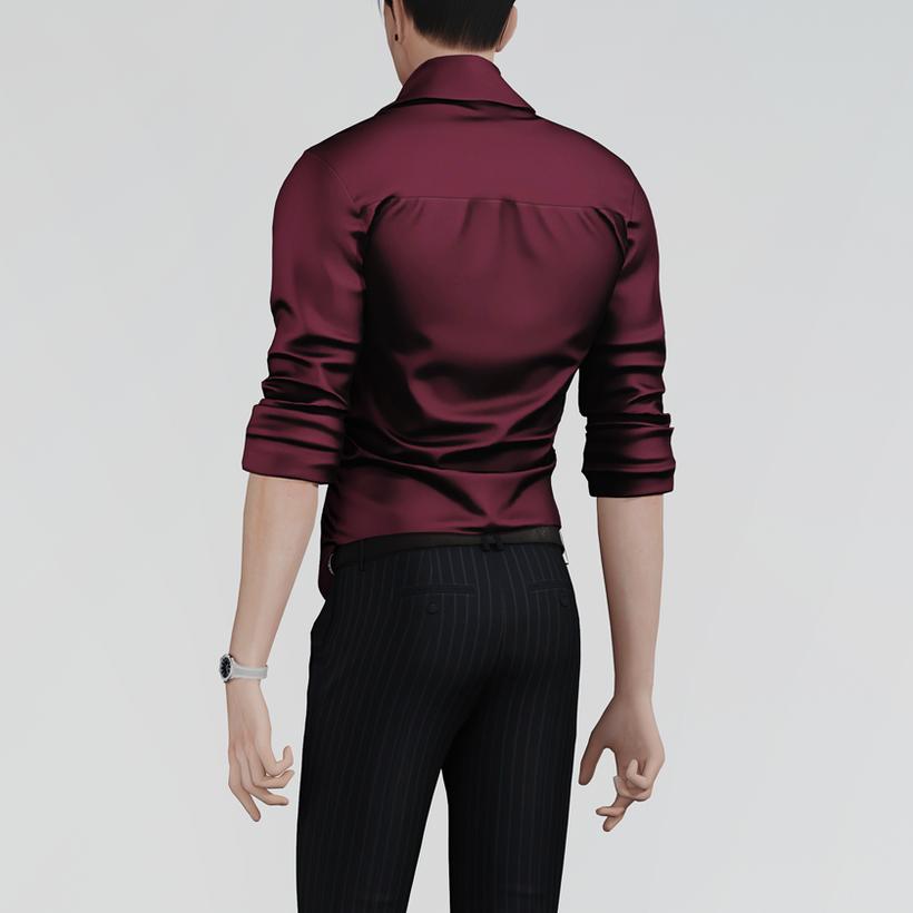 Рубашка Collar Shirt 11 Sims 4