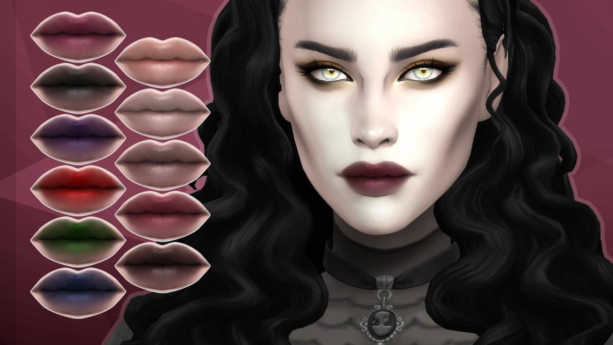 Косметика Midnight Manor Sims 4