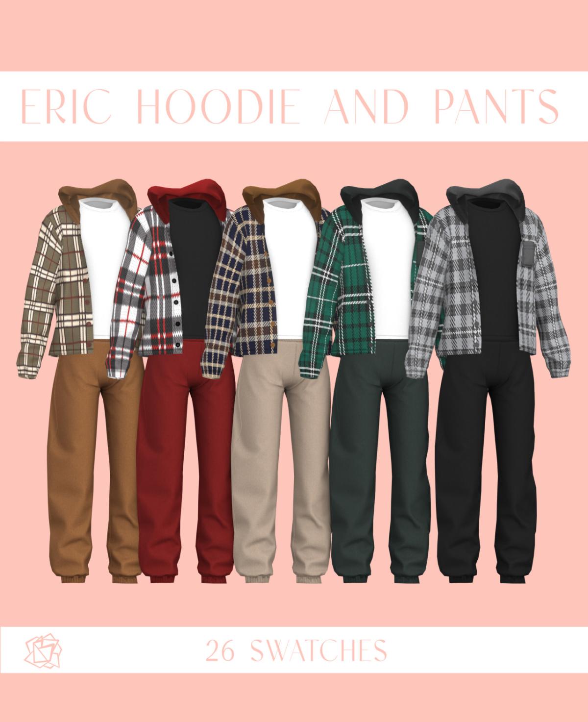 Одежда Fall Children's Set Sims 4