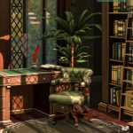 Кабинет Ink Ivy Scholars Sanctuary Sims 4 Кабинет Ink Ivy Scholars Sanctuary Sims 4