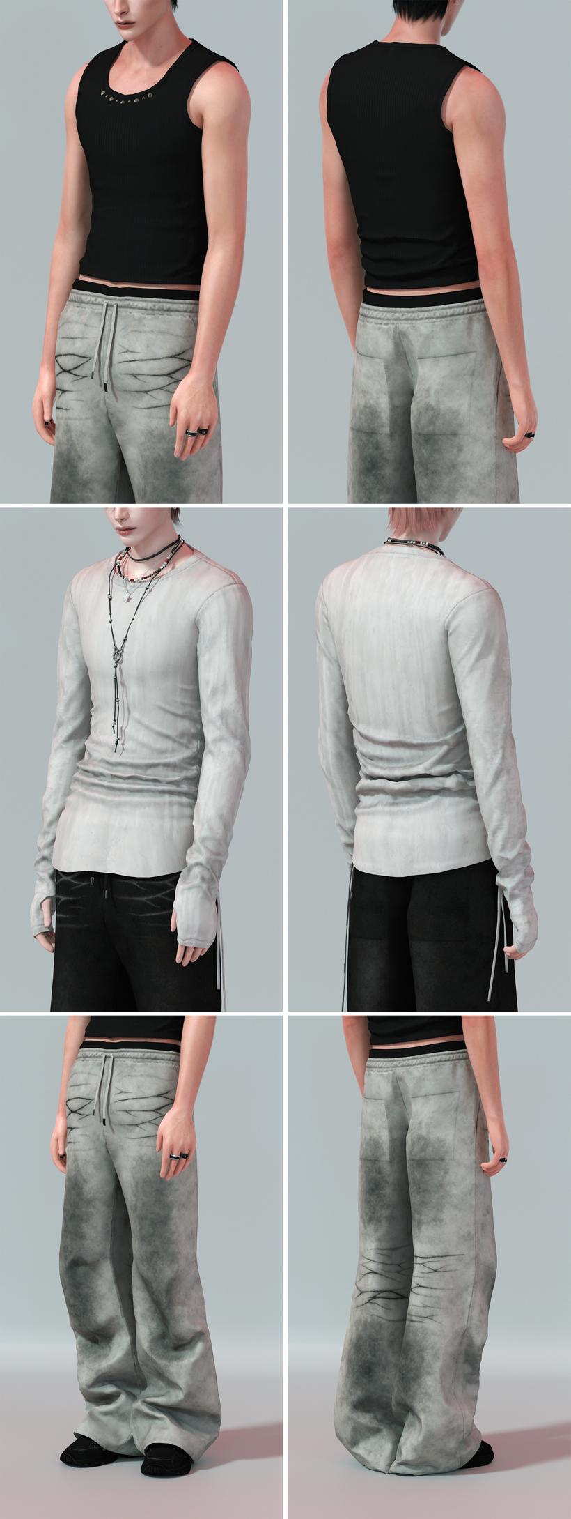 Комплект Escapist Outfit Set Sims 4
